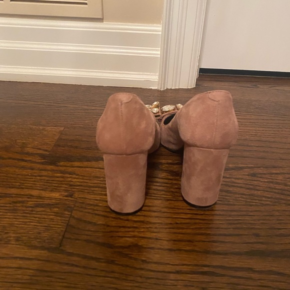 Light pink suede heel - Picture 4 of 5